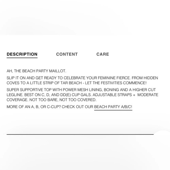 Malia Mills Beach Party Maillot One -Piece Swimsuit - Picture 3 of 8